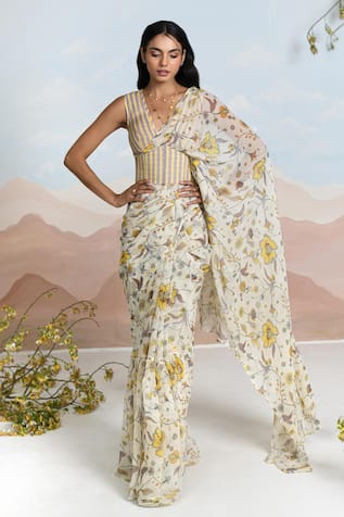 BAISE GABA Candystripe Corset Belt 