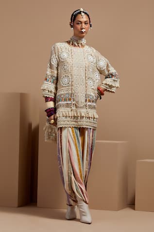 Aseem Kapoor Mitra Short Kurta Set 