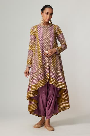 Vvani by Vani Vats Multicolor Dhoti Kurta Set 