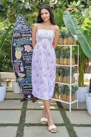 Verano by Tanya Lilac Maui Midi Dress 