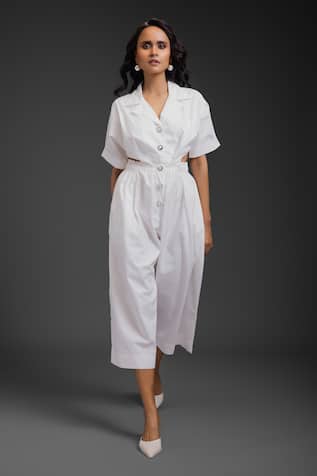 Deepika Arora Designer Cotton Jumpsuit 