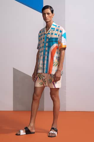 Nautanky Dome Gateway Shirt & Shorts Set 