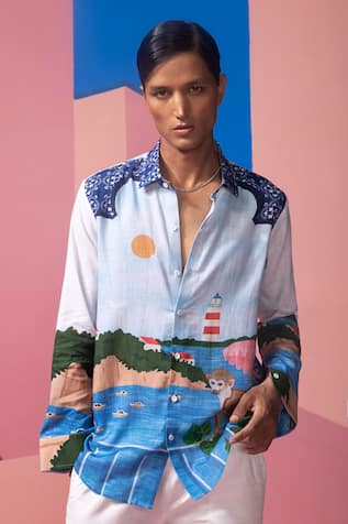 Nautanky Designer Full Sleeve Shirt 