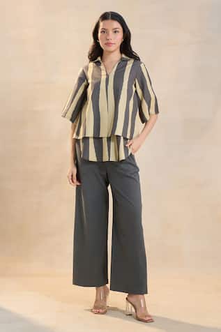 Vedika M Striped Noon Set 