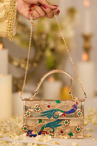 Moor Goota Embroidered Clutch 