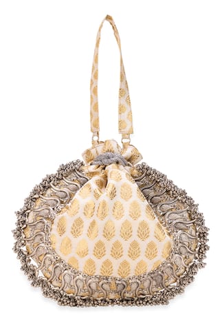 Pearl Love Off White Potli 