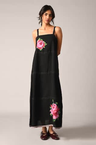 Payal Pratap Hulthemia Strap Maxi Dress 