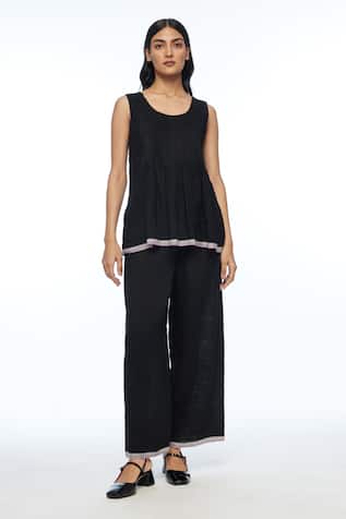 Payal Pratap Davurica Pintuck Camisole Top 