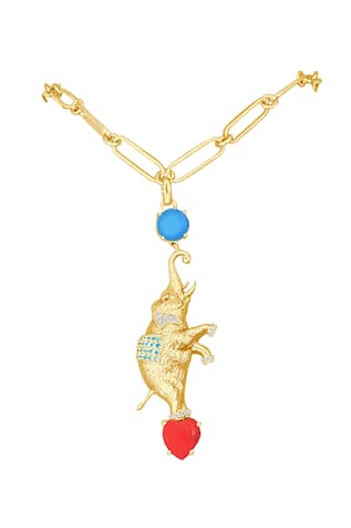 Circus Elephant Pendant 