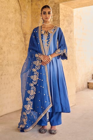 Vinita Bhansali Designer Nura Anarkali Set 