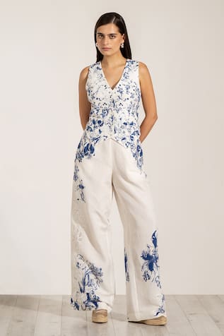 RANNA GILL Mira Wide Leg Pants 