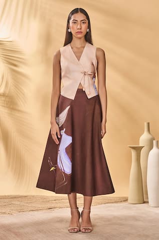 Masaba Hidden Within Swing Skirt Set 