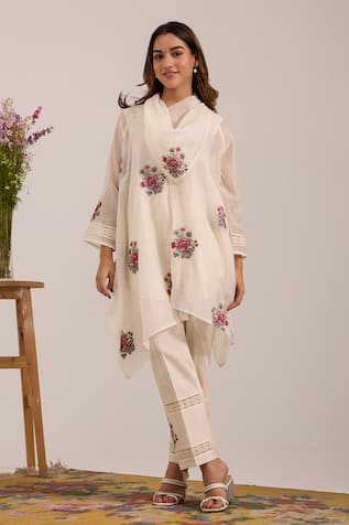 OMI Cowl Kurta Set  