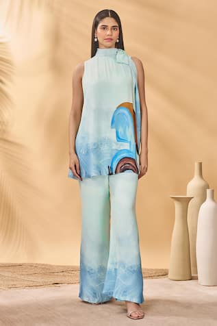 Masaba Blue Lost In Space Tunic Set 