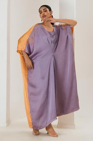 Saahiil Kapoor Color Block Kaftan  
