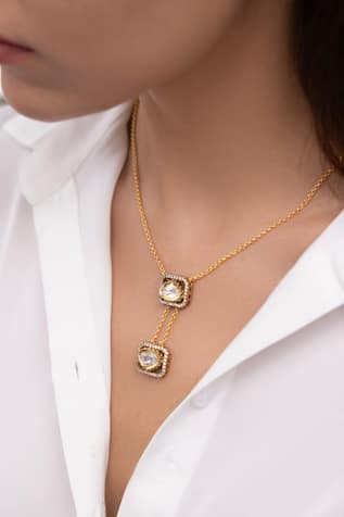 Joules by Radhika Tavira Gold Finish Necklace 