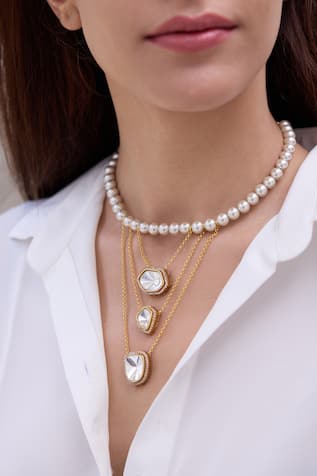 Joules by Radhika Designer Zelina Choker Necklace 