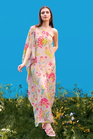 Sajeda A Lehry Hand Embroidered Kaftan 