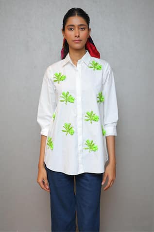 Studio Moda India Designer Banana Cutdana Shirt 
