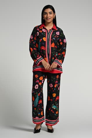 Taroob Bageecha Linen Co-ord Set 