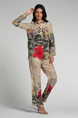 Taroob Jungle Rhapsody Co-ord Set 