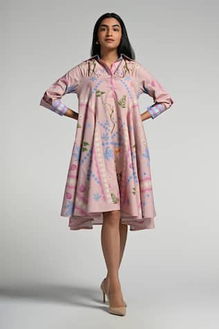 Taroob Jungle Daydream Midi Dress 