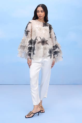 COUCHÉ BY ANANDINI Three-Daylily Shirt 