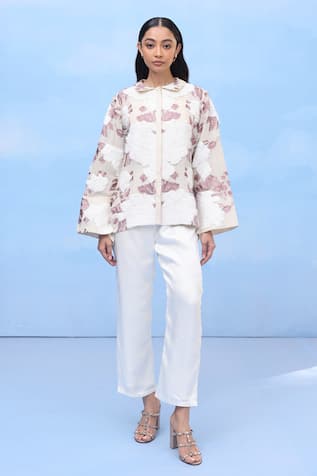 COUCHÉ BY ANANDINI Velvet Dreams Floral Shirt 