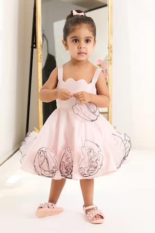 Pnk Isha Arora (Pink) Pink Whispers Dress 