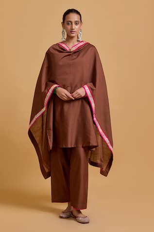 Gulabo By Abu Sandeep Chanderi Designer Dupatta 