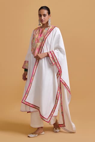 Gulabo By Abu Sandeep Designer Chanderi Dupatta  