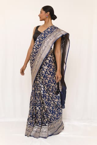Neha & Tarun Designer Woven Silk Saree 
