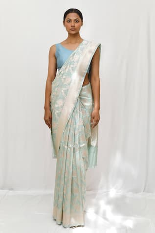 Neha & Tarun Designer Silk Saree Set 