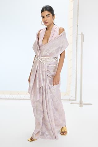 Ekaya Banaras The Diana Saree Set 