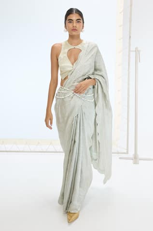 Ekaya Banaras The Diana Saree Set 