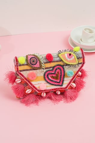 Boho Eye Clutch 