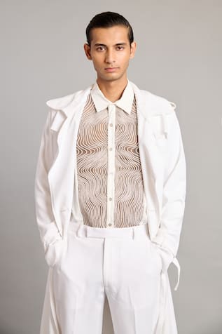 Siddartha Tytler Crystal Rope Microfiber Shirt 