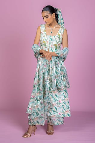 Damoiselle Grove Embroidered Coord Set 