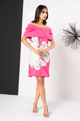 That Thing You Love Off Shoulder Cutdana Dress 