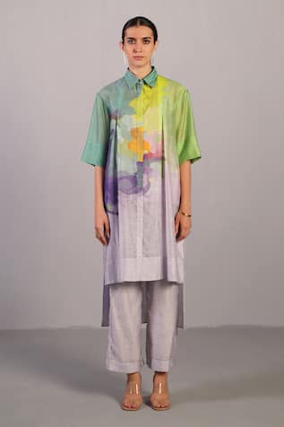 Clos Designer Kurta & Pant Set 