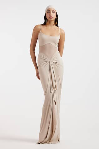Deme By Gabriella Ivory Designer Elora Dress 