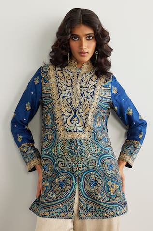 RI.Ritu Kumar Brocade Jamawar Kurta 