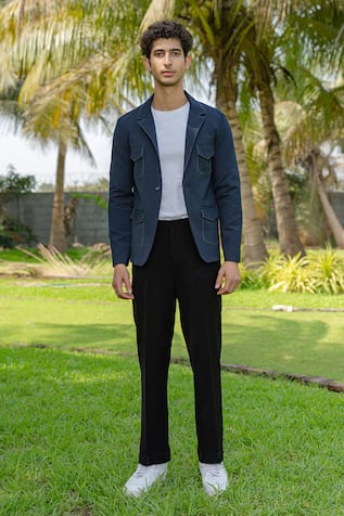 Hilo Design Dual-Tone Smart Utility Co-ord Set 