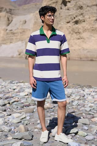Striped Polo Tshirt 