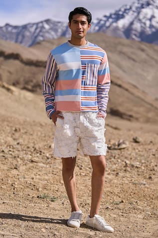 Dash And Dot 3D Lace Shorts 