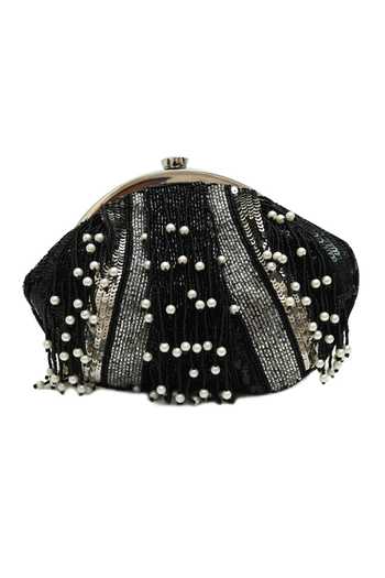 The Tan Clan Ava Pearl Batua Clutch Bag 