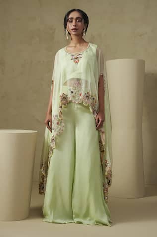 Kesar Studio Butterfly Cape Set 