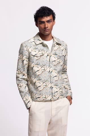 Balance by Rohit Bal Floral Print Designer Jacket 
