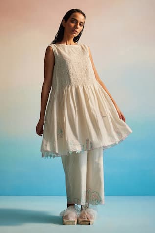 Ahmev Miyabi Ruching Dress  