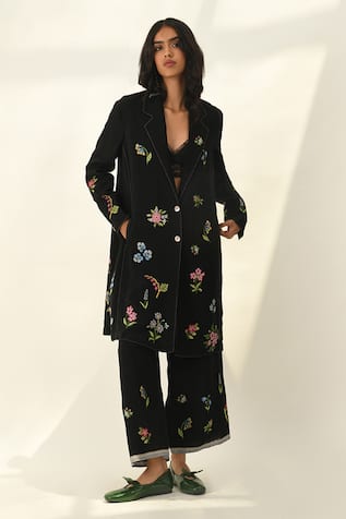 Payal Pratap Carmagnole Embroidered Jacket 